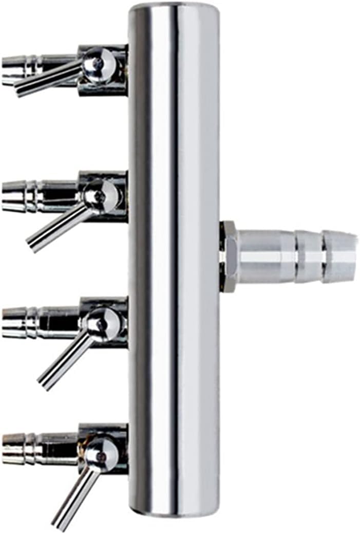 bnafes Air Flow Control Lever Valve4-Way with Airline Tubing Connector for Aquarium, Fish Tank - Image 3